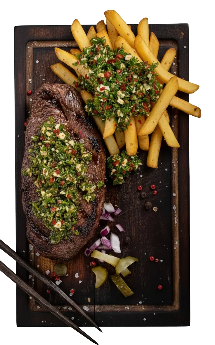 Chef at Fuego Restaurant preparing Lomo Saltado